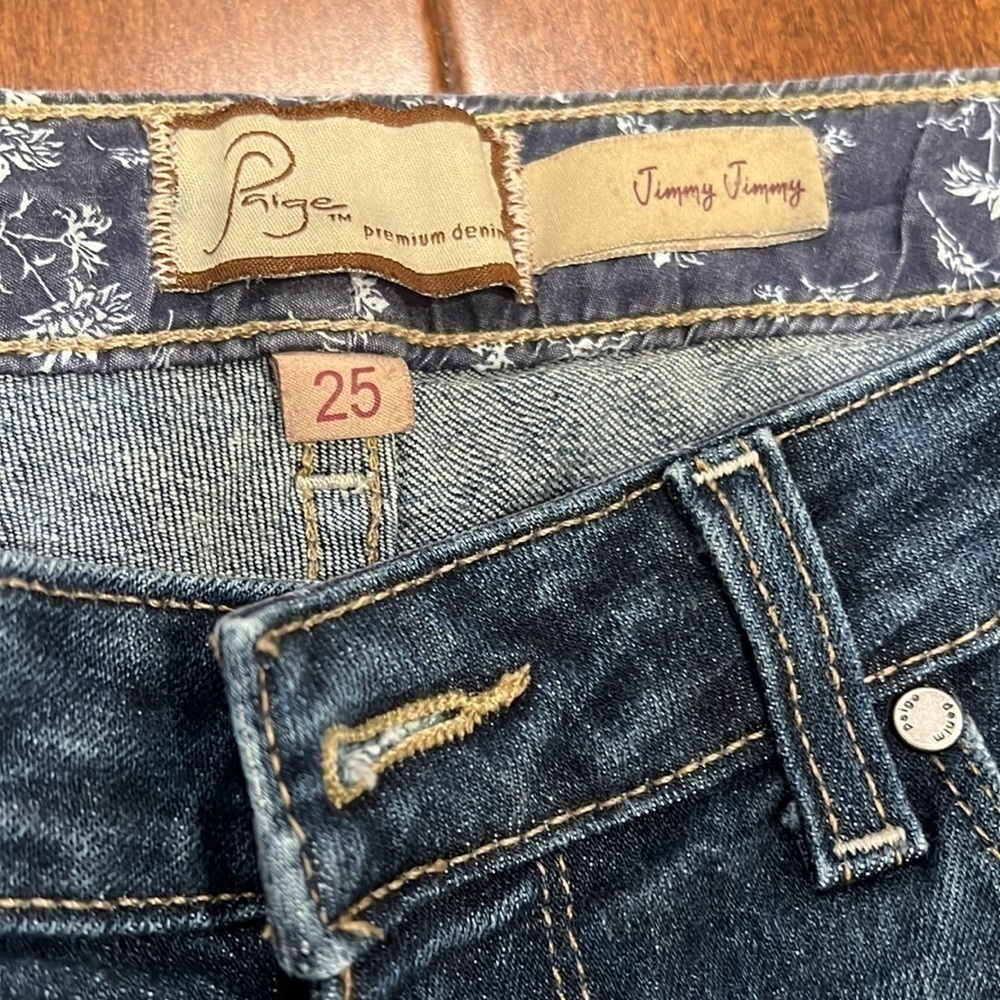PAIGE JIMMY JIMMY SHORT SZ: 25 - Picture 3 of 8